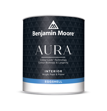 Benjamin Moore AURA® Waterborne Interior Paint bucket in Eggshell finish