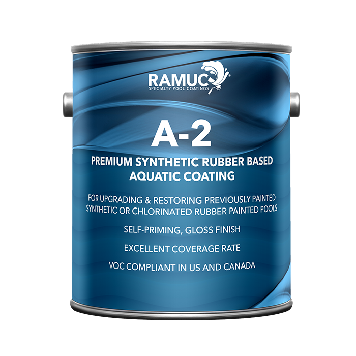 Ramuc Type A-2 Premium Synthetic Rubber Based Swimming Pool Paint