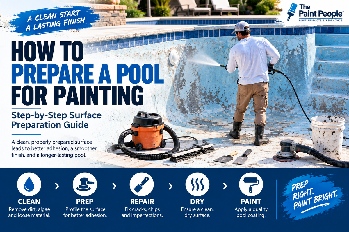 How to Prepare a Pool for Painting (Step-by-Step Guide for Long-Lasting Results)