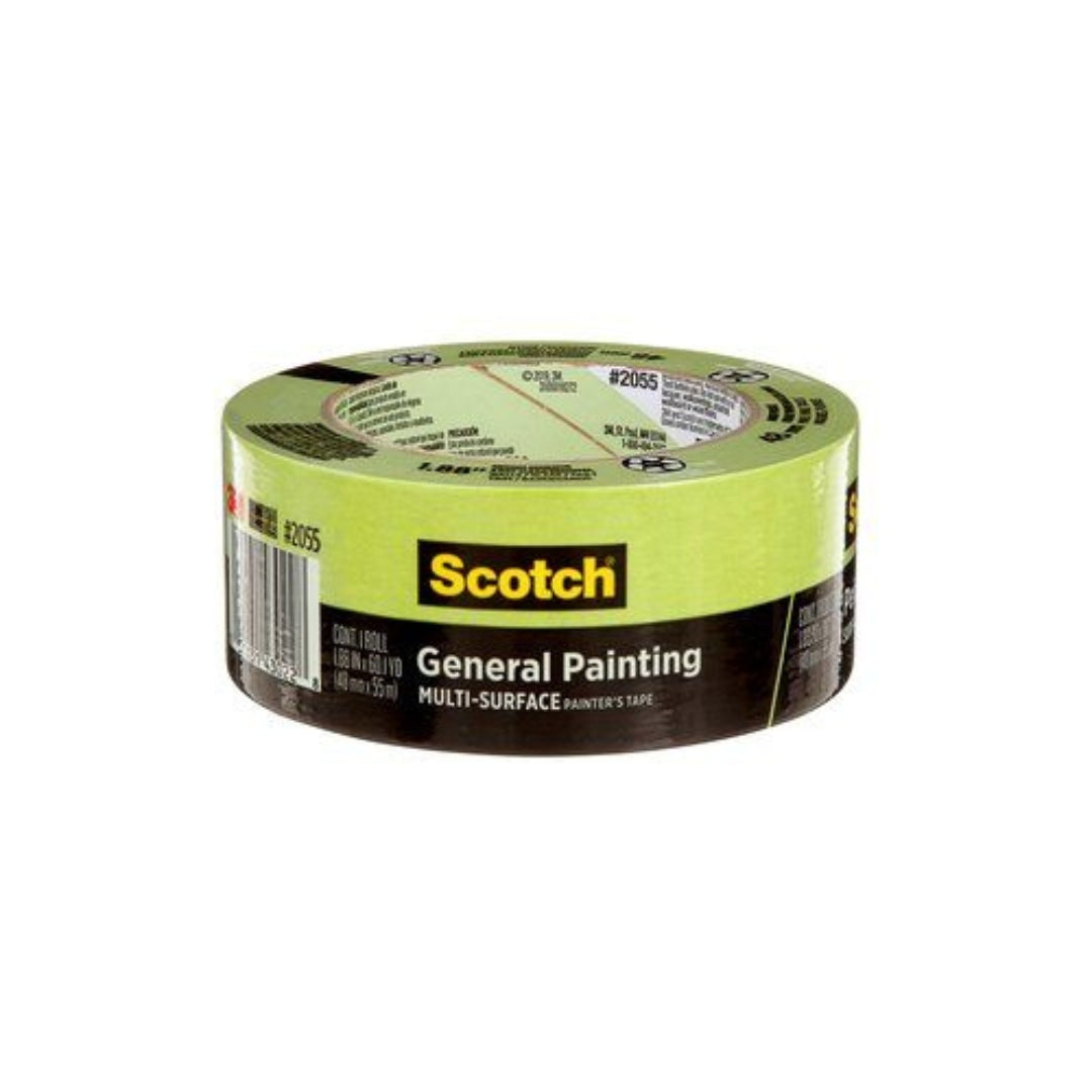 3M General Painting Green Painters Tape 2055, 2 inch - The Paint People