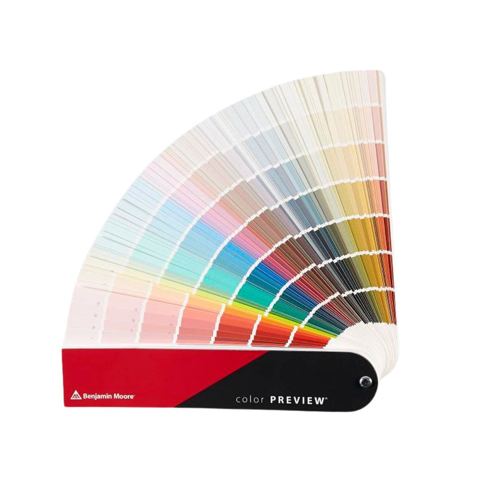 Nuancier d'échantillons de couleurs Benjamin Moore Colour Preview