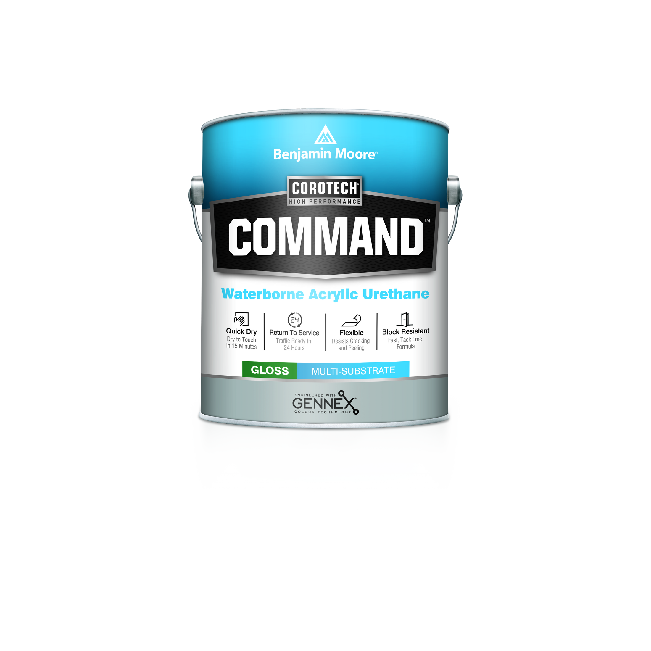 COROTECH Command Multi Surface Waterborne Acrylic Urethane DTM Gloss