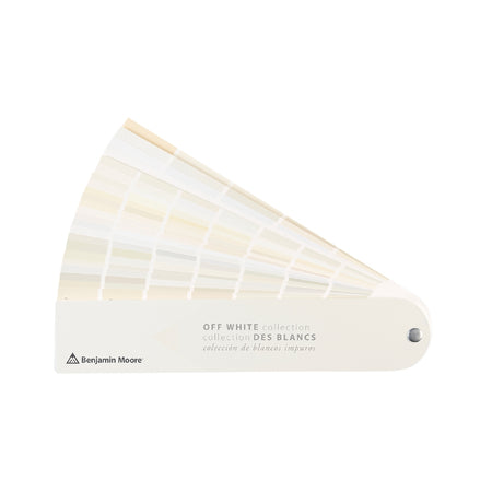 Benjamin Moore Off White Collection Fandeck, Opened - The Paint People