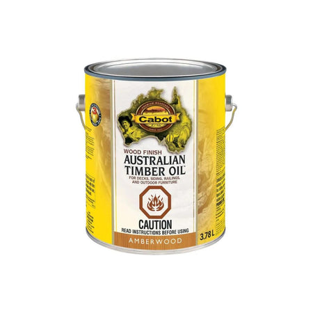 Cabot Australian Timber Oil 3.78L Amberwood | The Paint People