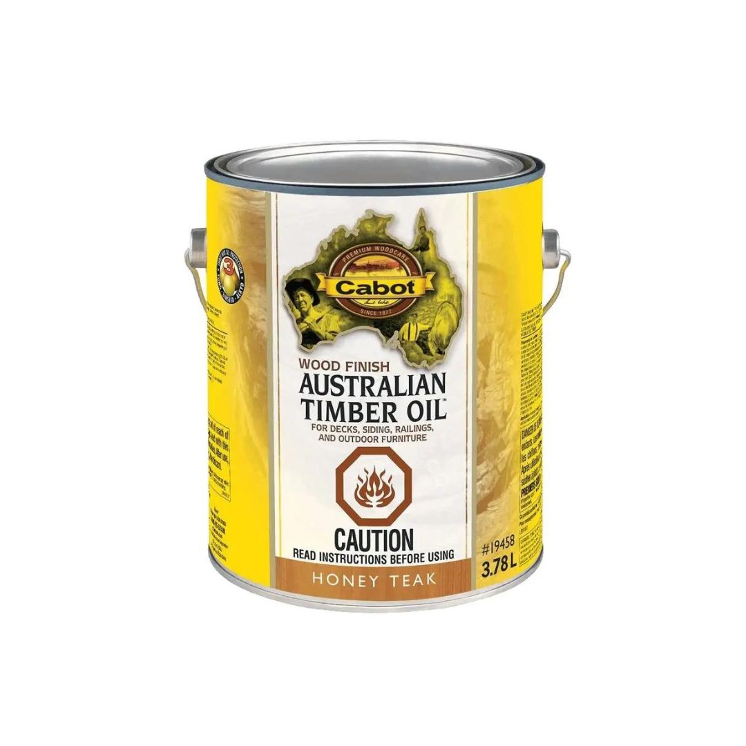 Cabot Australian Timber Oil 3.78L Honey Teak | The Paint People