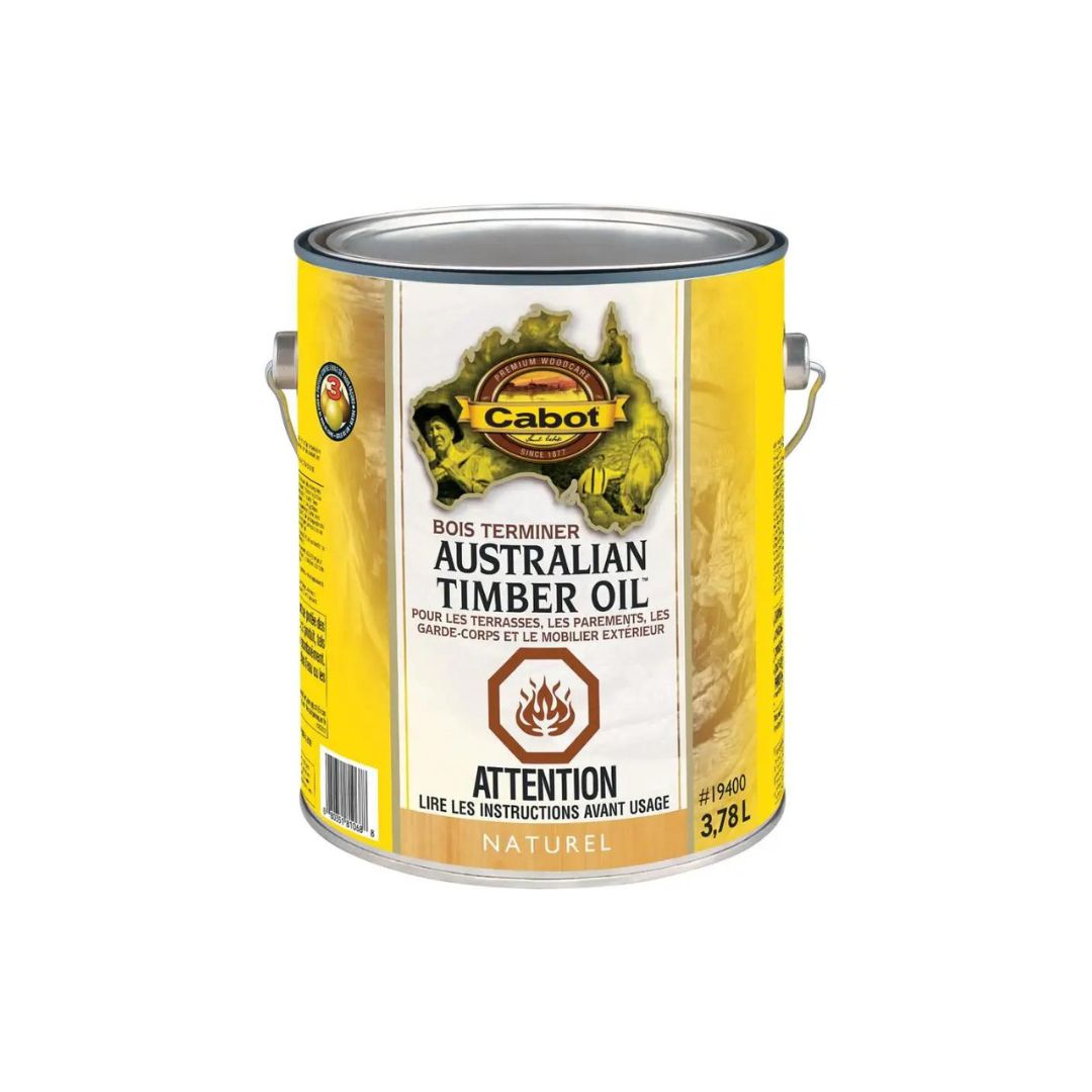 Cabot Australian Timber Oil 3.78L Natural | The Paint People