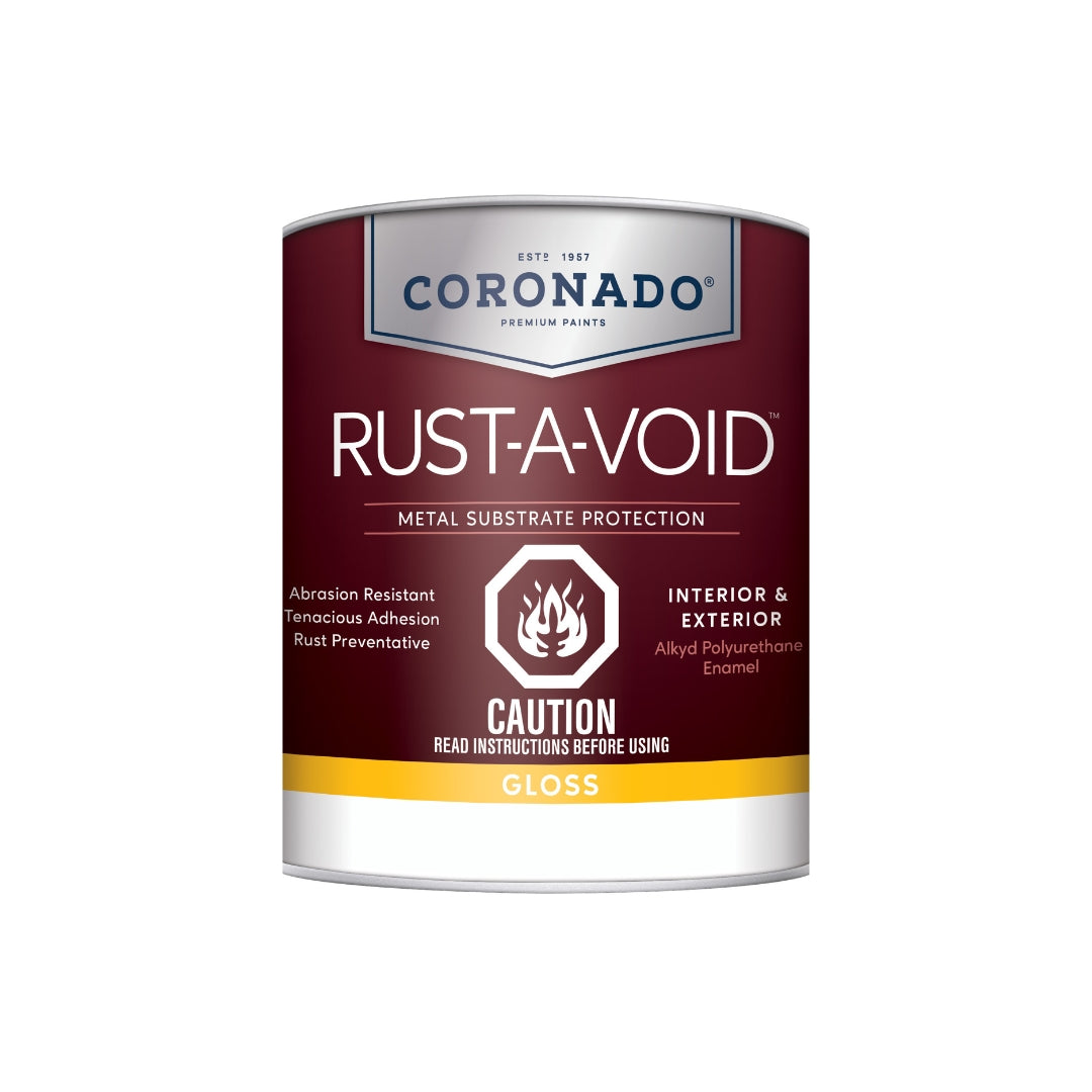 Coronado Rust-A-Void Rust Preventative Polyurethane Enamel, Gloss, 946ml - The Paint People