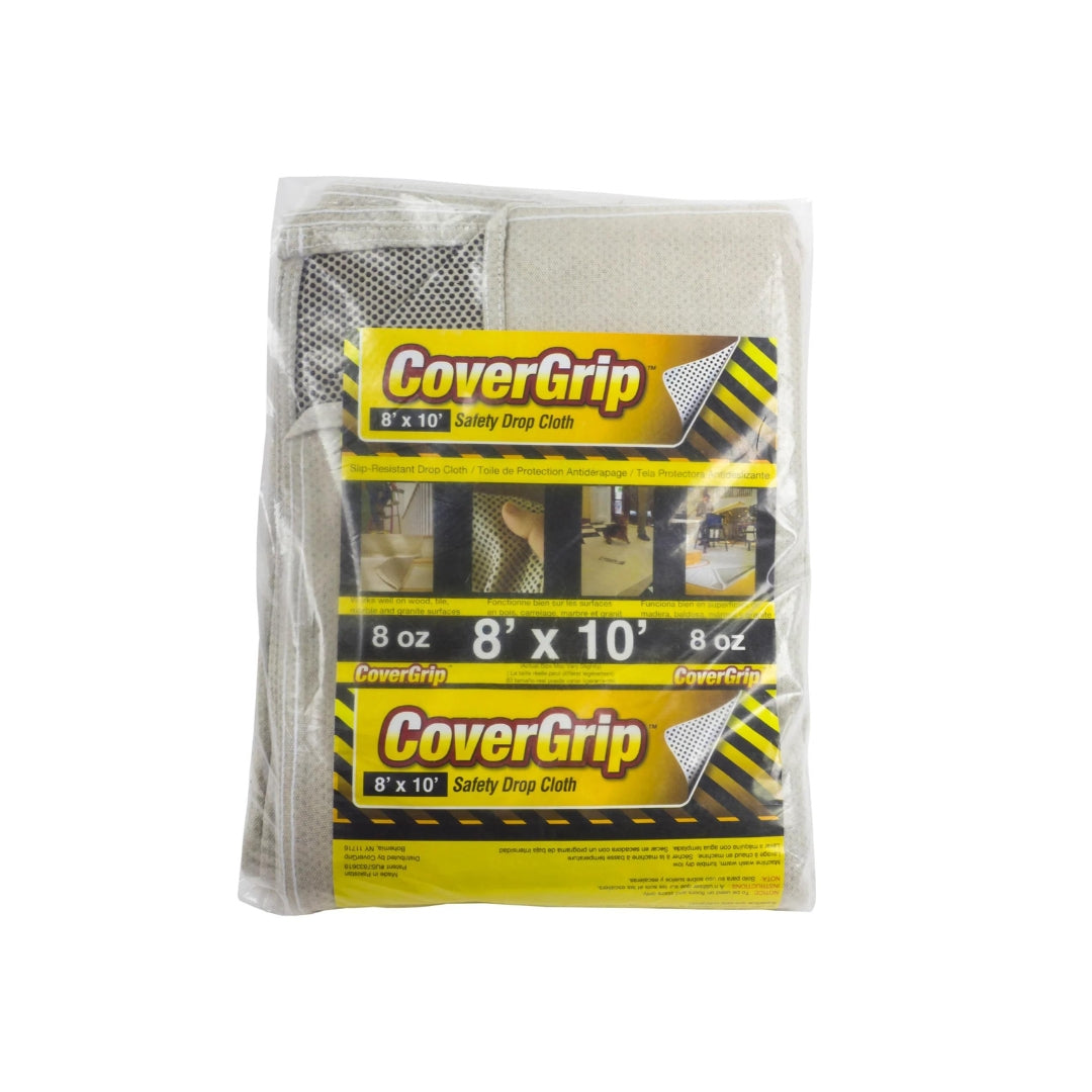 Covergrip Non-Slip Safety Drop Cloth 8 feet x 10 feet - The Paint People