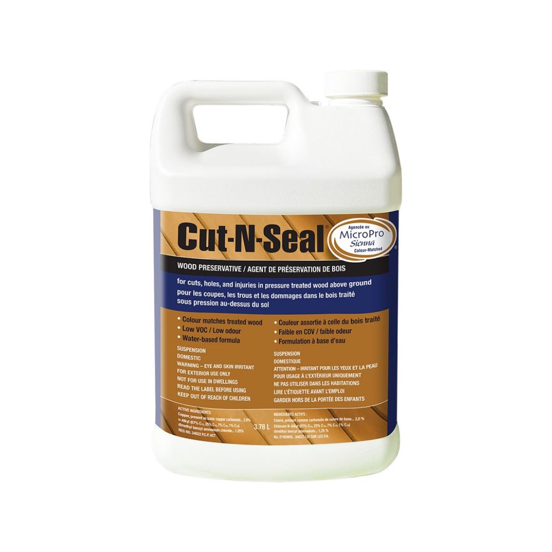 Cut-N-Seal End Cut Sealer Wood Preservative 3.79L - The Paint People