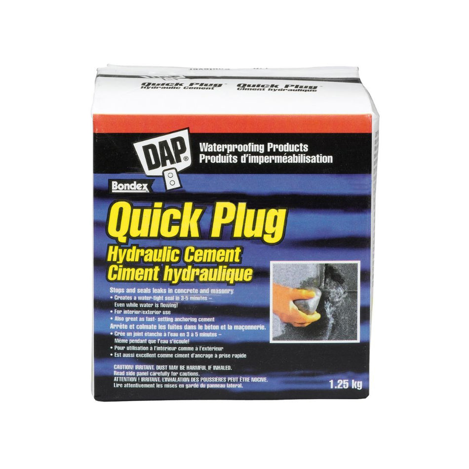 DAP Quick Plug® Hydraulic & Anchoring Cement