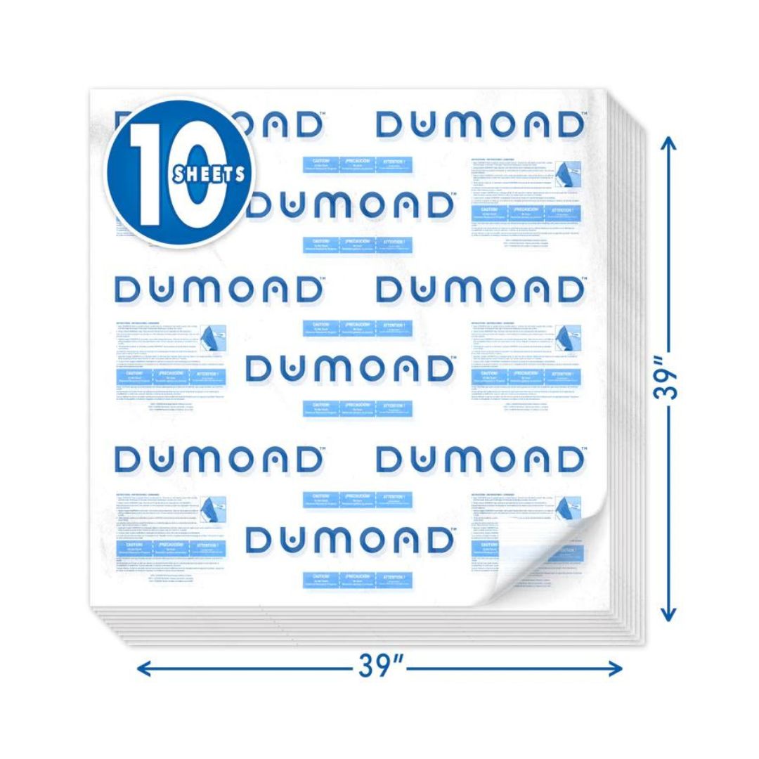 Dumond Laminated Paper Sheets 10pk