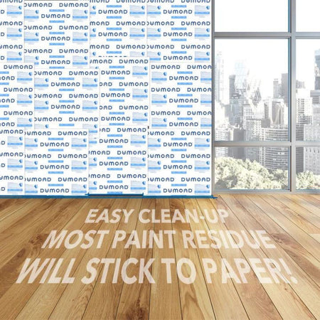 Dumond Laminated Paper Sheets Easy Clean Up - The Paint People
