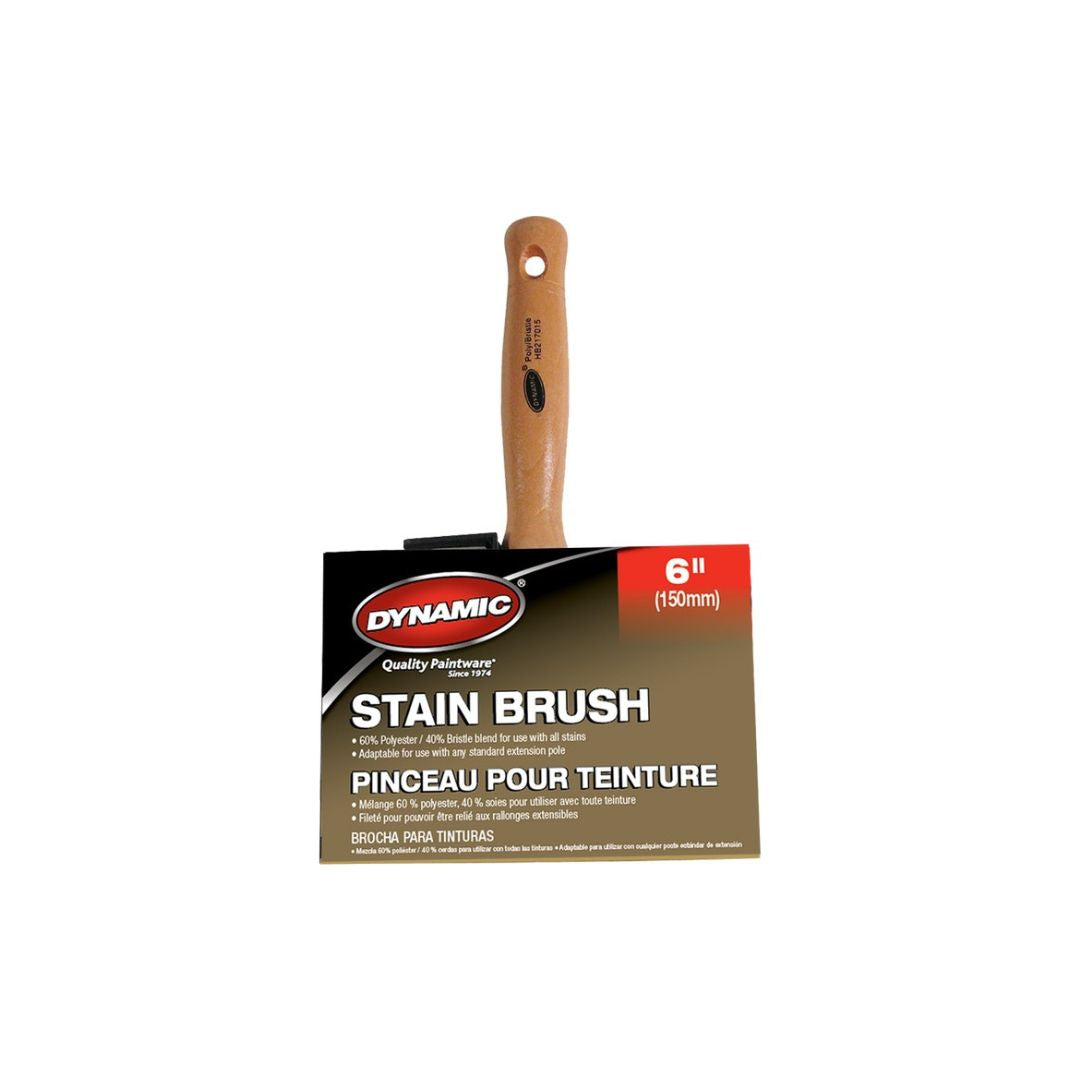 Dynamic Extra Thick Stain Brush 6 inch - The Paint People