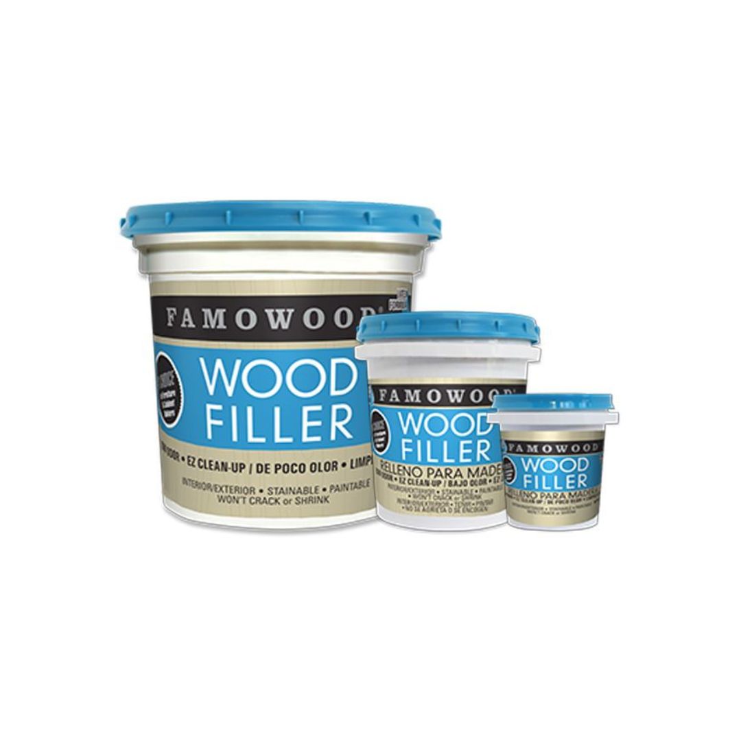 FAMOWOOD Latex Wood Filler Product Family - The Paint People