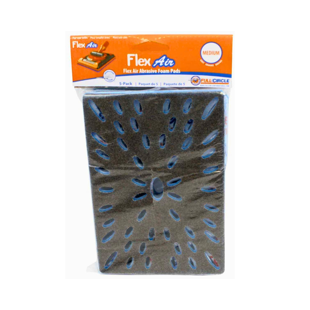 Flex Air Foam Sanding Pads, Medium, 5-Pack - The Paint People