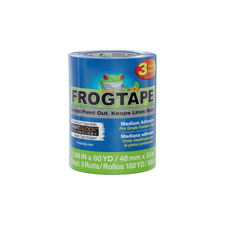 FrogTape Pro Grade Blue Painter’s Tape 2 inch 3 Pack