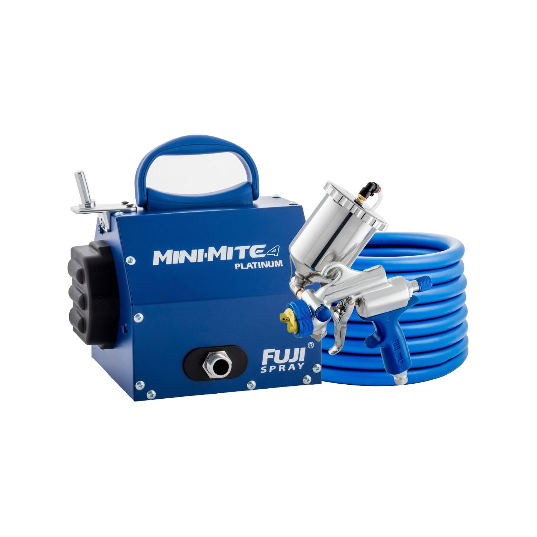 Fuji Mini-Mite 4 PLATINUM Model, HVLP Paint Spray System Side Mounted Bottom Feed - Refurbished