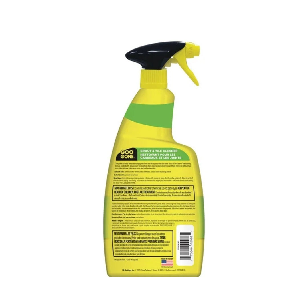 Goo Gone Grout Cleaner, Spray, Back, 828ml - The Paint People