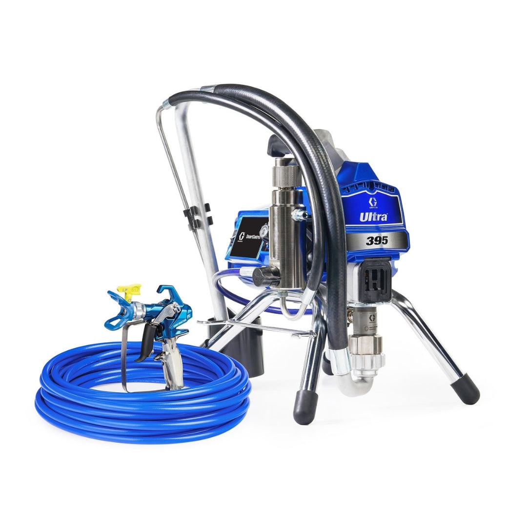 Graco Ultra 395 Electric Airless Paint Sprayer, Stand, 25F503, Main - The Paint People