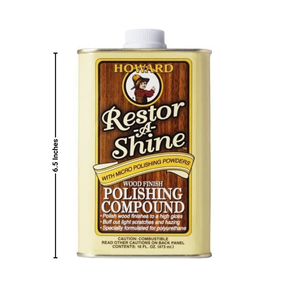 Howard Restor-A-Shine Wood Polishing Compound