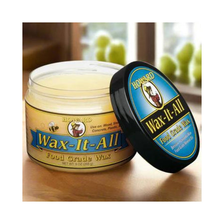 Howard Wax-It-All Food-Grade Wax, Open - The Paint People