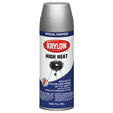 Krylon High Heat Max Paint For BBQ's, Firepits, Heating Radiators And More, Aerosol, 340g