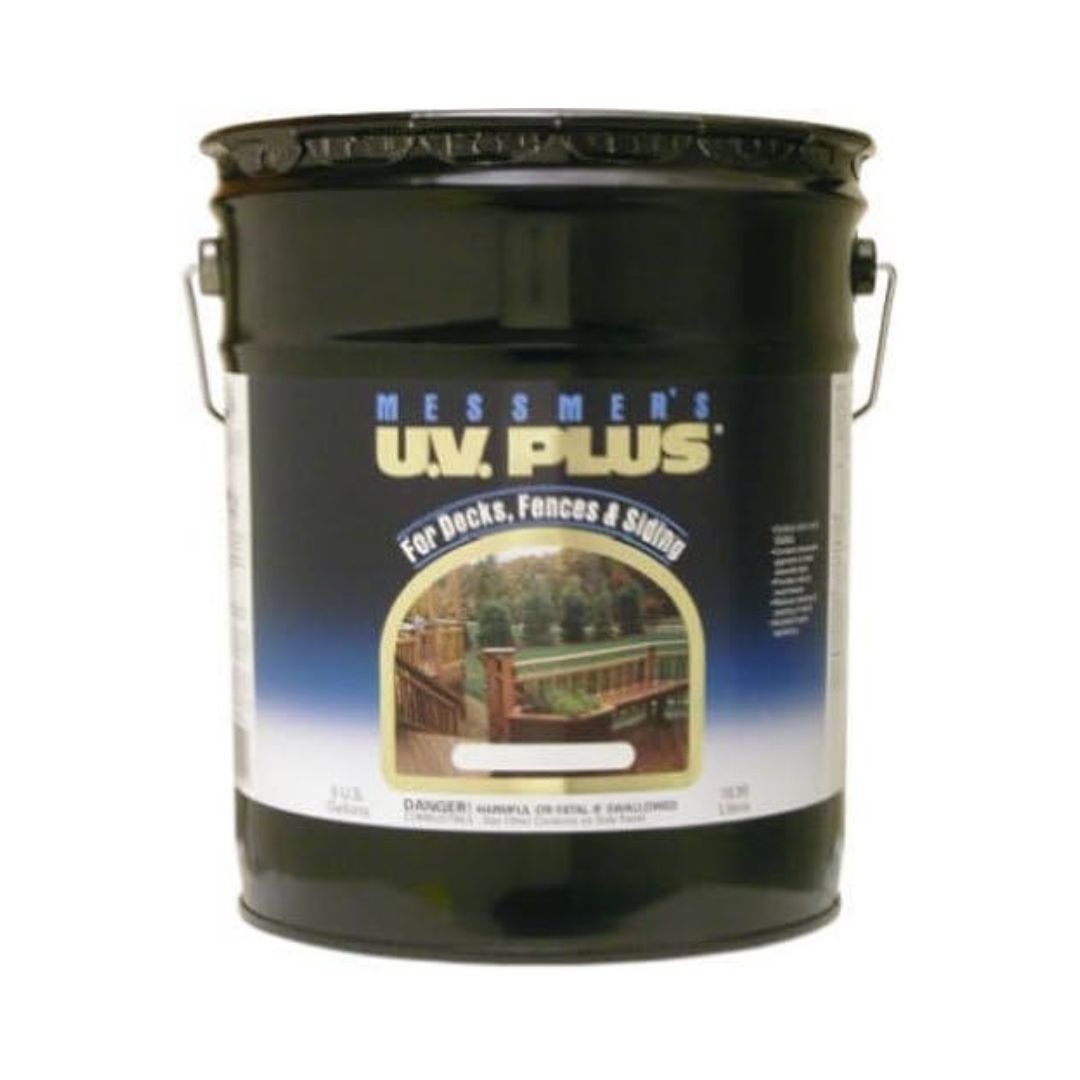 Messmer's UV Plus Premium Oil Based Penetrating Deck Stain & Natural Wood Finish 18.9L - The Paint People