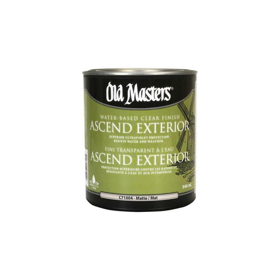 Old Masters Ascend Exterior Water Based Clear Finish