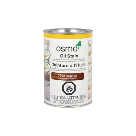 Osmo Oil Stain Cognac 1L - The Paint People