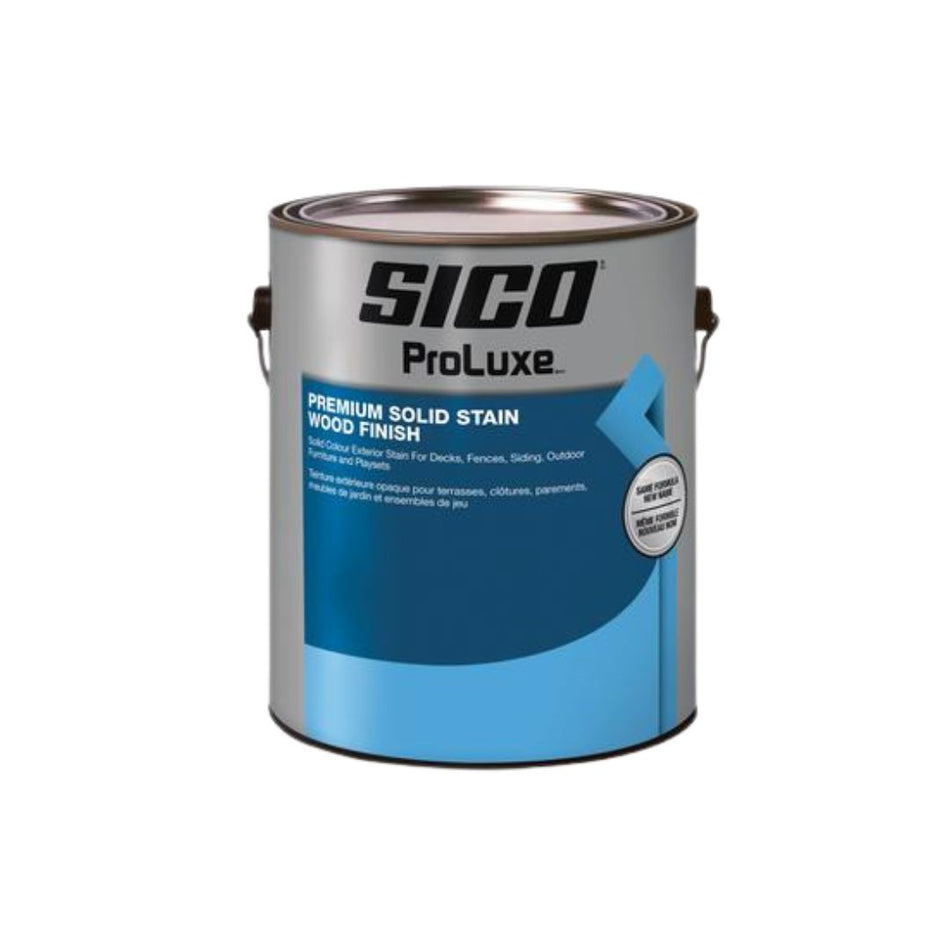 SICO ProLuxe Premium Solid Stain Wood Finish 3.78L