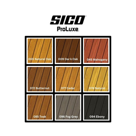 SICO ProLuxe SRD Colour Chart - The Paint People