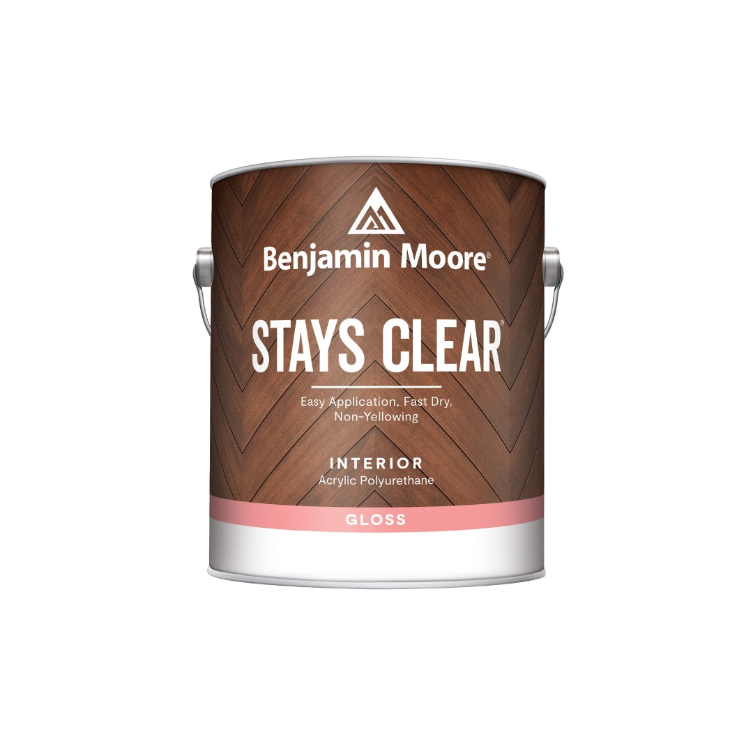 STAYS CLEAR® Acrylic Polyurethane Interior Wood Surfaces, Gloss, 3.78L - The Paint People