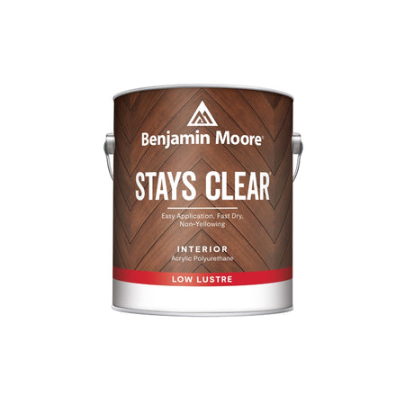 STAYS CLEAR® Acrylic Polyurethane Interior Wood Surfaces, Low Lustre, 3.79L - The Paint People