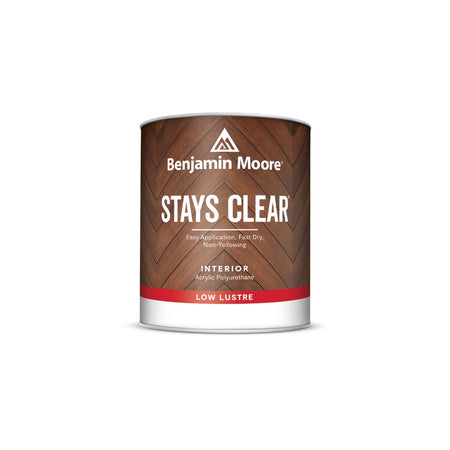 STAYS CLEAR® Acrylic Polyurethane Interior Wood Surfaces, Low Lustre, 946ml - The Paint People