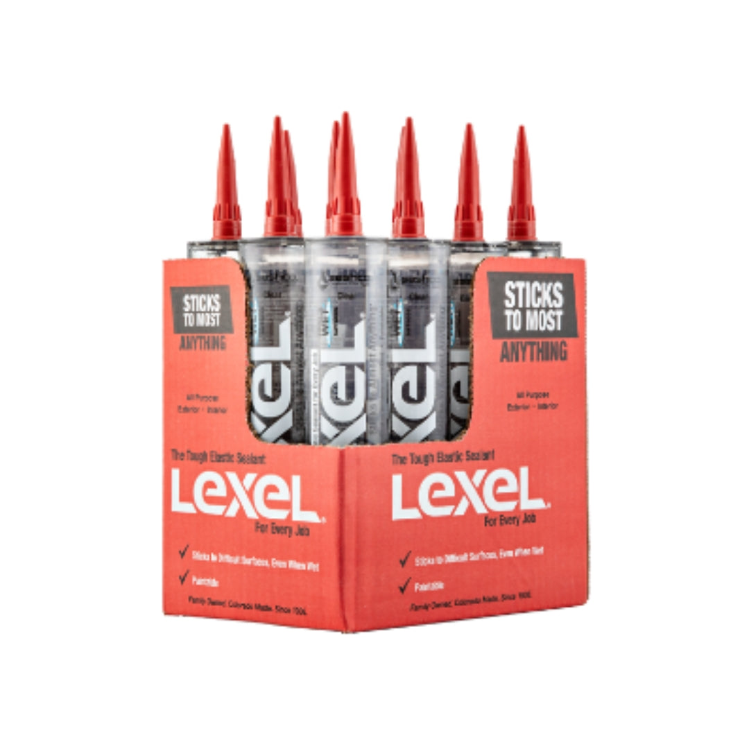 Sashco Lexel All Purpose Rubber Based Sealant, 310ml, Case Pack - The Paint People