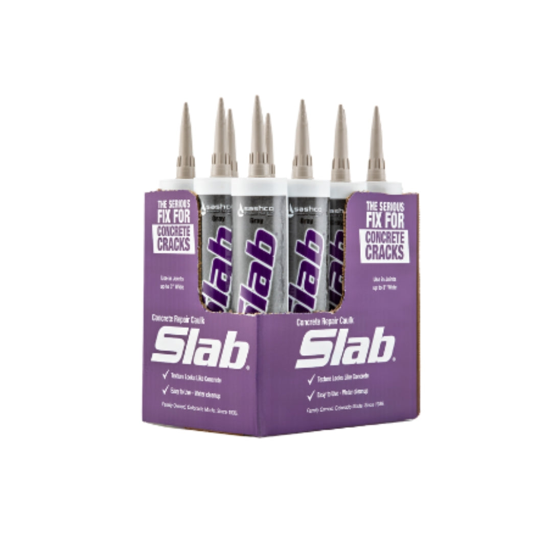 Sashco Slab Concrete Repair Sealant, Gray, 12 pack - The Paint People