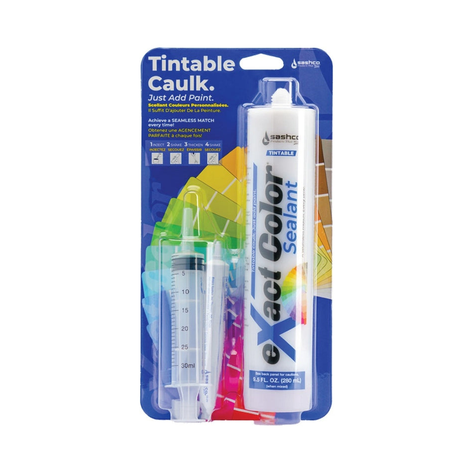 Sashco eXact Color Tintable Caulk DIY Kit