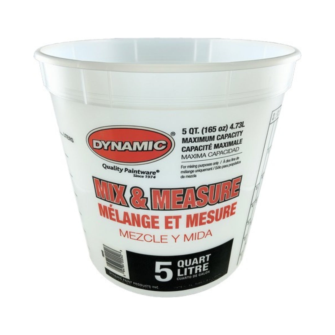 Solvent Resistant Mix and Measure Cups Plus Ratios, 5L - The Paint People