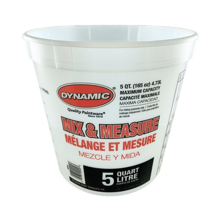 Solvent Resistant Mix and Measure Cups Plus Ratios, 5L - The Paint People