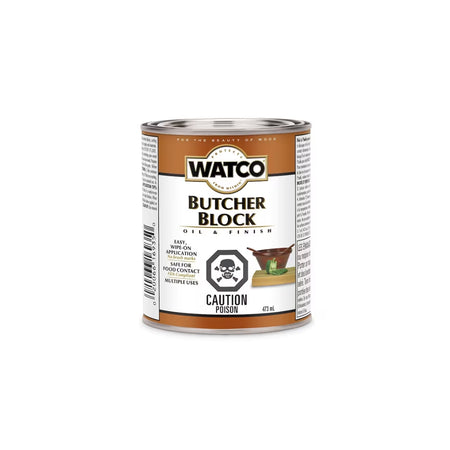 Watco Butcher Block Oil, 473ml - The Paint People