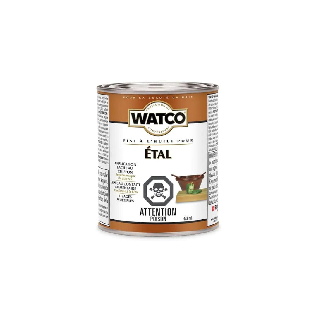 Watco Butcher Block Oil, 473ml, French - The Paint People