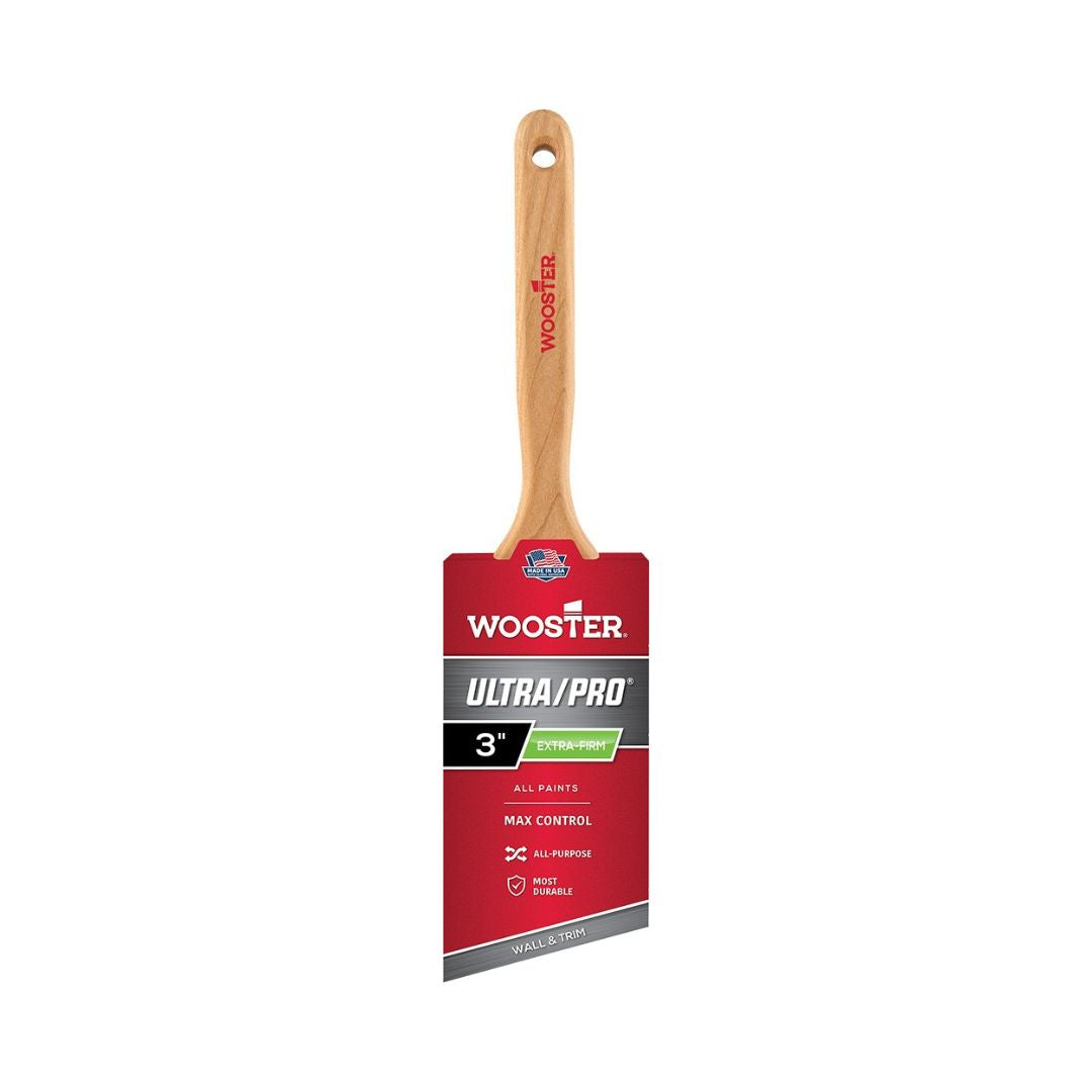 Wooster Ultra Pro Extra Firm Angle Paint Brush 3 inch