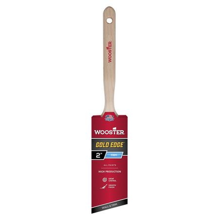 Wooster 5231 2" Gold Edge Firm Angle Sash Paint Brush