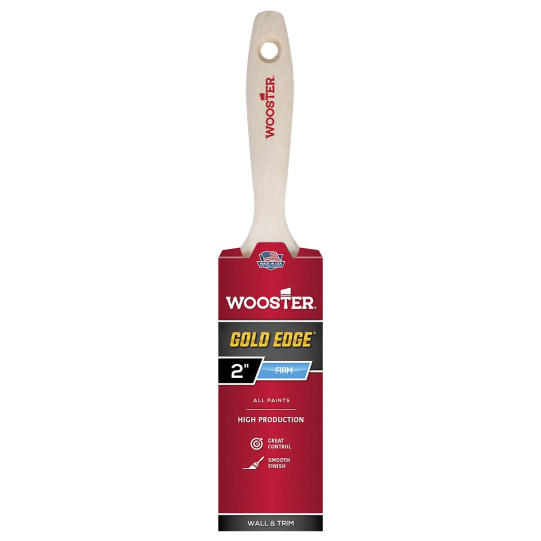 Wooster 5232 2" Gold Edge Firm Varnish Paint Brush