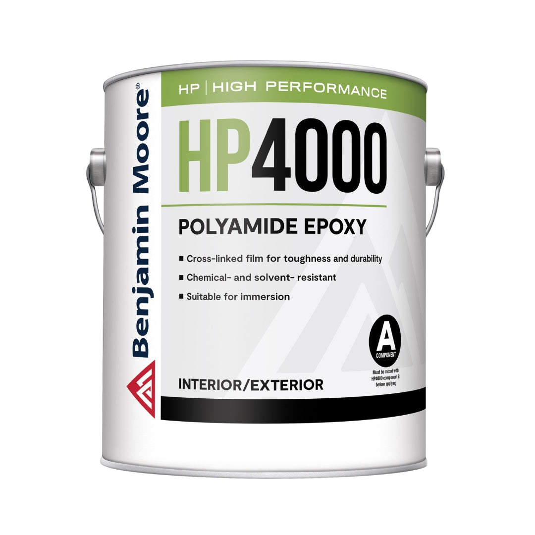Benjamin Moore HP4000 epoxy Part A resin component for chemical-resistant industrial floor and concrete coating systems