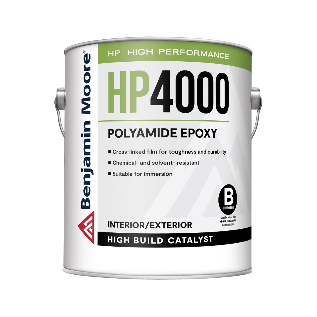 Benjamin Moore HP4000 epoxy Part B catalyst high build component for industrial epoxy coating and protective floor systems