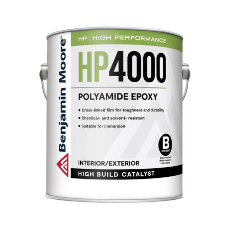 Benjamin Moore HP4000 epoxy Part B catalyst high build component for industrial epoxy coating and protective floor systems