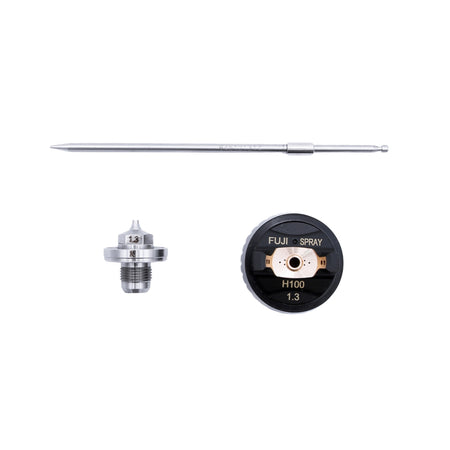 Fuji Valor H100 air cap set for automotive base finishes. 