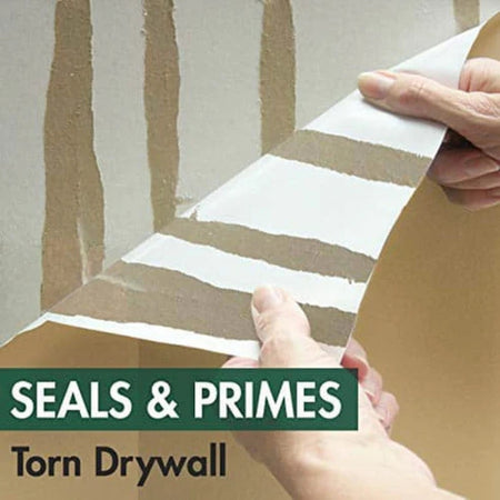 Applying Roman PRO-999 primer on wall before wallpaper