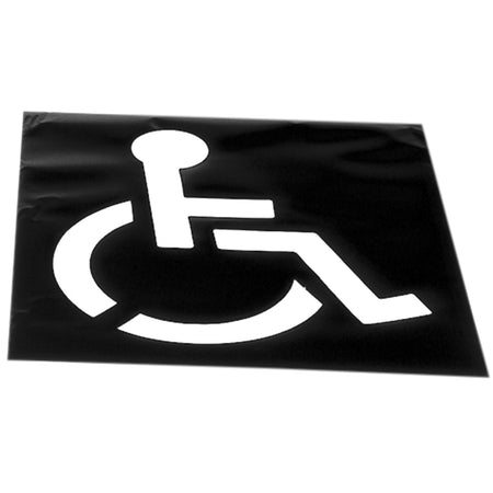 Titan 39-inch handicap parking symbol stencil part 290932